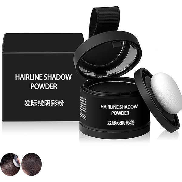 Amazon | ヘアパウダー 薄毛 レディース メンズ 生え際パウダー